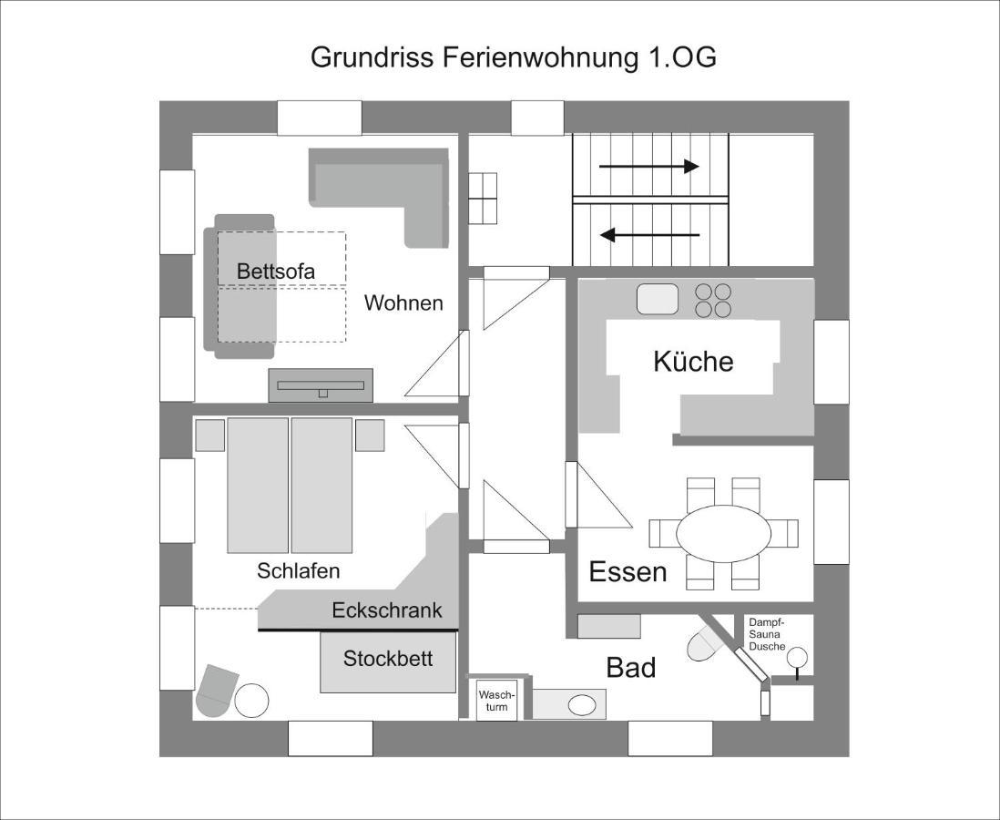 Ferienwohnungen Im Furstenland Gossau  Extérieur photo